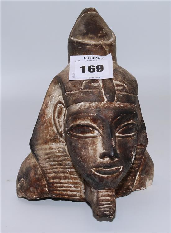 Egyptian  carving & a kukri